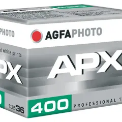 Agfaphoto APX 400 Professional, klisza do czarno-białych odbitek. Idealna do uchwycenia klasycznych chwil.